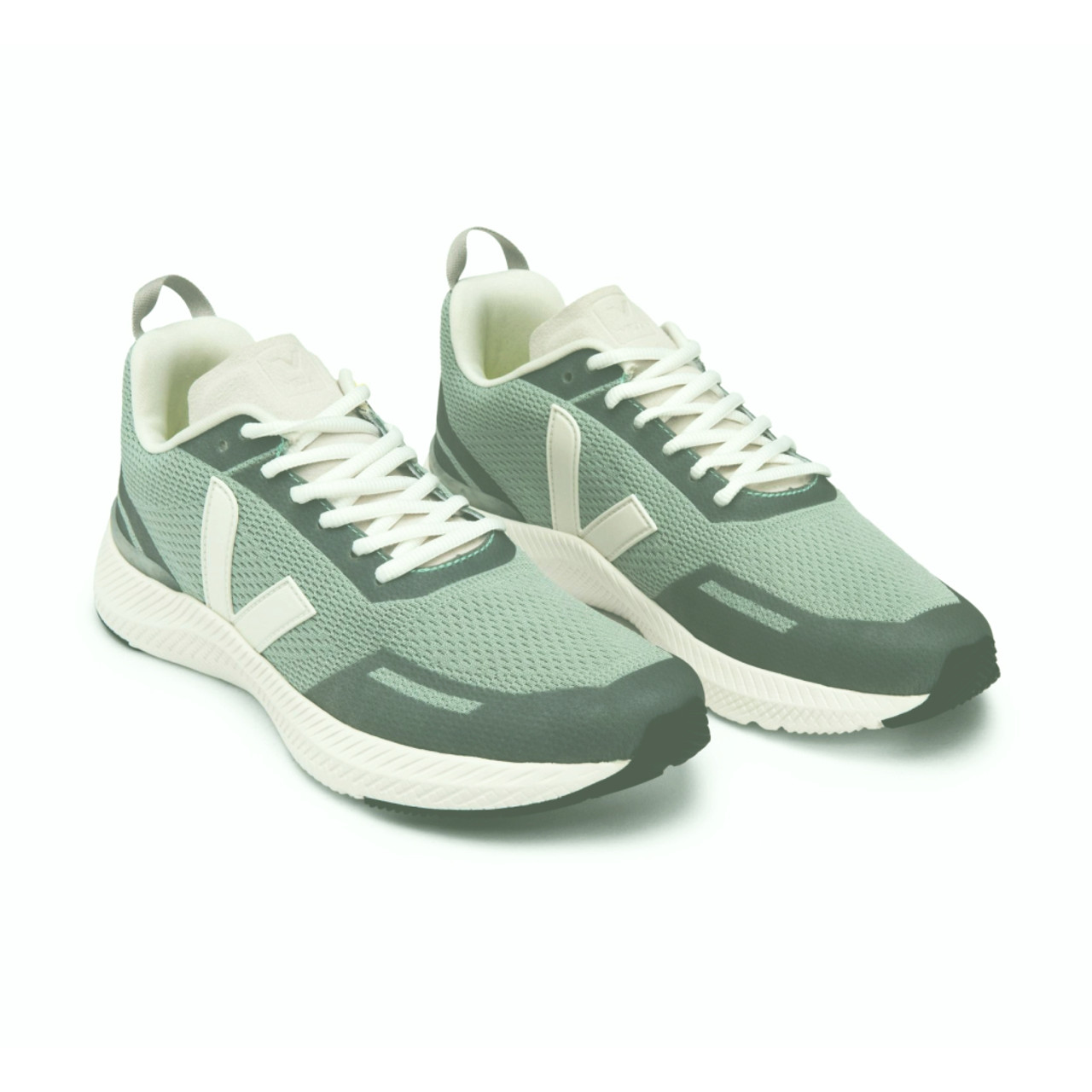 VEJA★IMPALA JACQUARD EGGSHELL MATCHA Veja Impala Jacquard Vegan Running Trainer (Womens) - Matcha