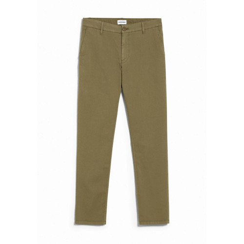 Armed Angels Aato Organic Cotton Trouser - Olive