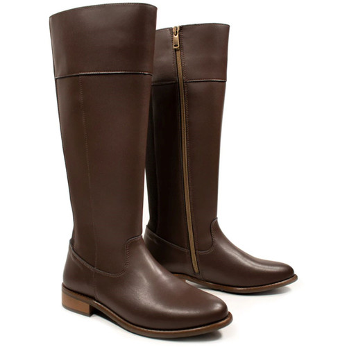 Knee High Boots - Brown