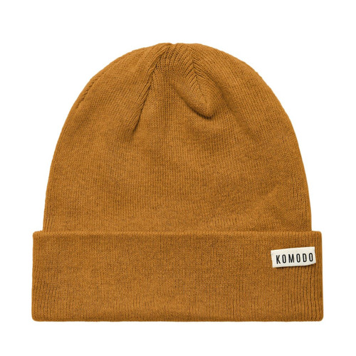 Komodo Town Vegan Knitted Hat - Mustard