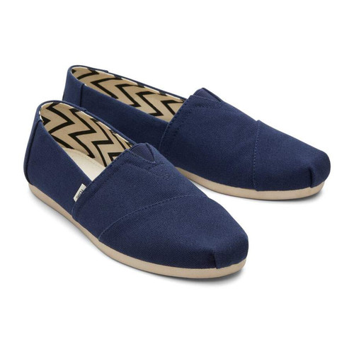 Toms Alpargata Espadrille Recycled Cotton Canvas (Mens) - Navy