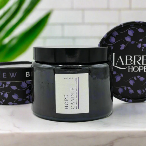 Labres Hope Vegan Candle - Onyx Opulence