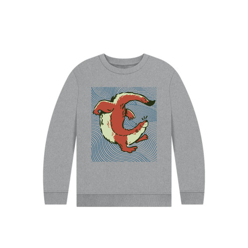 3E Organic Jumper (Kids) - Otter / Grey
