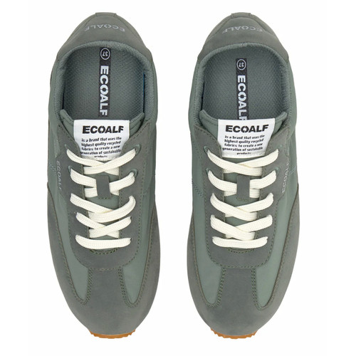 Ecoalf Denver Vegan Trainers (Womens) - Leaf Green
