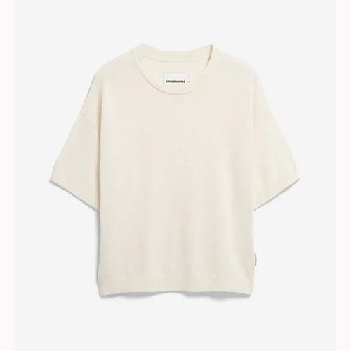 Armed Angels S Sl Linen Blend Knit Linen + Organic Cotton Jumper - Undyed