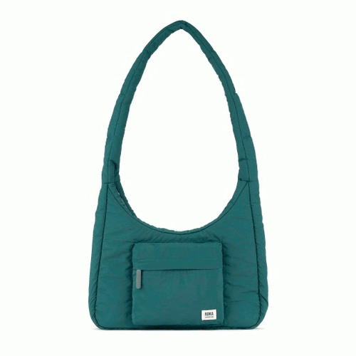 Roka Belsize Taslon Recycled Nylon Crossbody - Teal