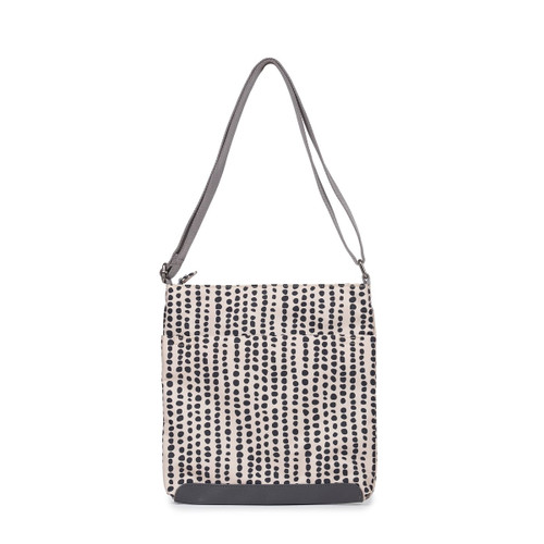 Roka Kennington Medium Vegan Recycled Canvas Crossbody - various patterns