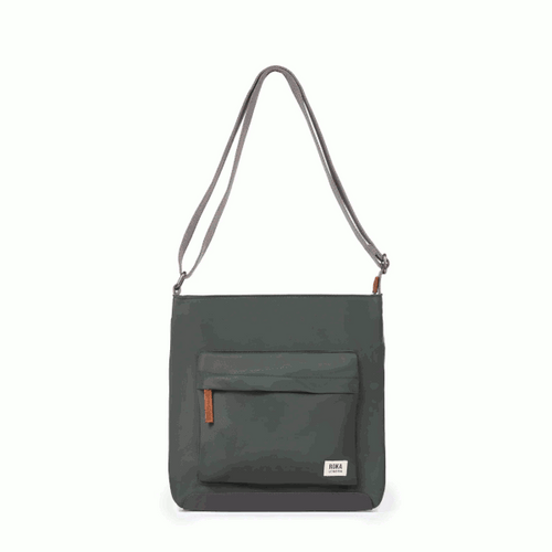 Roka Kennington Medium Vegan Recycled Nylon Crossbody - various colours