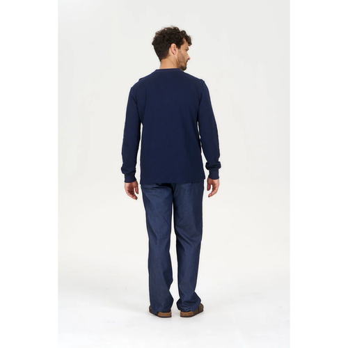 Komodo Arlo Organic Cotton Top - Navy