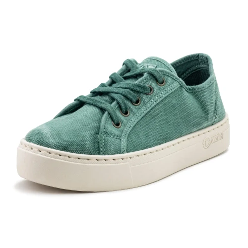 Natural World Old Gavi Organic Cotton Vegan Trainer (womens) - various colours
