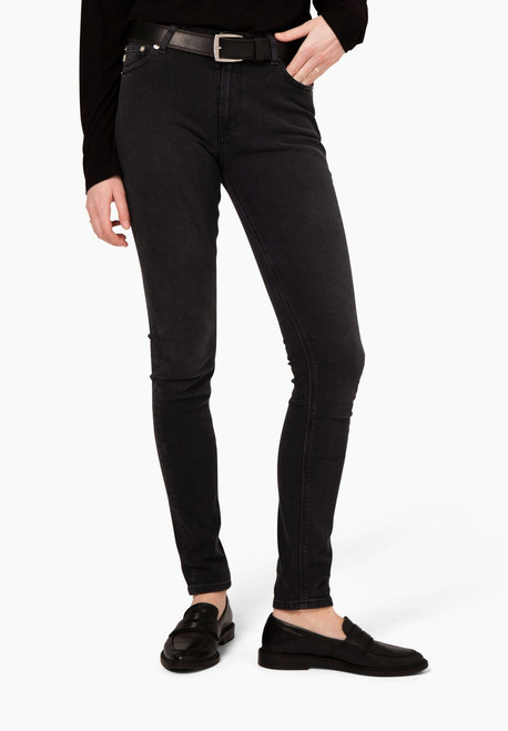 Organic Stretch Leggings (Womens) - Dark Grey - The Third Estate Ltd