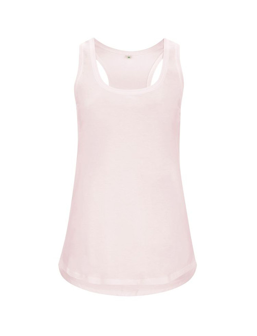 Organic Racerback Vest (Womens) - Light Pink