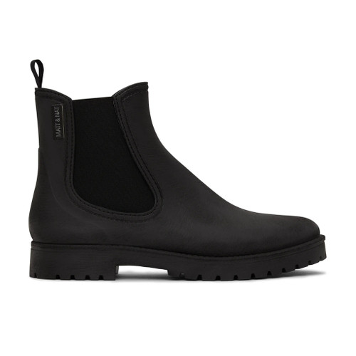 Matt & Nat Laney Vegan Rain Boots - Matte Black