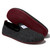 Mercredy vegan recycled full slipper - Black / Burgundy