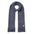 Komodo Goro organic cotton knitted scarf - Navy