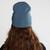 Dedicated Kiruna Recycled Knit Vegan Beanie  - Stormy Blue