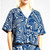 Dedicated Odense Blouse Clay Swirl - Blue