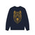 Organic Oversized Fit Sweater (Mens) - Golden Wolf / Navy