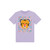 3E Organic Kids T - Tiger Face / Soft Lilac