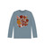 3E Organic LS T (Kids) - Critters / Stone Blue