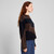 Dedicated Limhamn Organic Cotton Jumper - Flowy Block / Black / Brown