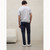 Ecoalf Olmo Organic Cotton + Linen Knitted Polo - Grey