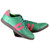 Vegetarian Shoes Vegan Cheatah Shoe (Womens) - Green / Pink