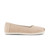 Toms Alpargata Ballet Canvas Vegan Espadrille - Gold / White