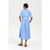 Komodo Shore Organic Cotton Dress - Blue Stripe