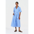 Komodo Shore Organic Cotton Dress - Blue Stripe