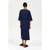 Komodo Hallie Organic Cotton Dress - Navy