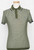 Twisted Textured Knit Shirt - 1964 Olive / Snow / Navy