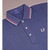 Japanese Twin Tipped Polo - Navy Marl / Magenta / Mint