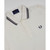 Made in England M12 Polo Shirt - Snow / Aubergine / Navy