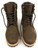 Wills Vegan Dock Boots (Mens) - Brown Faux Suede