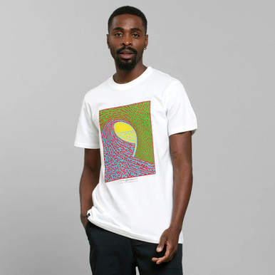 Dedicated Stockholm Organic T - Next Wave / White - The Third