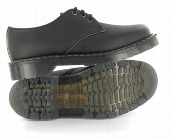 Vegetarian Shoes Vegan Three Eyelet Shoe - Black