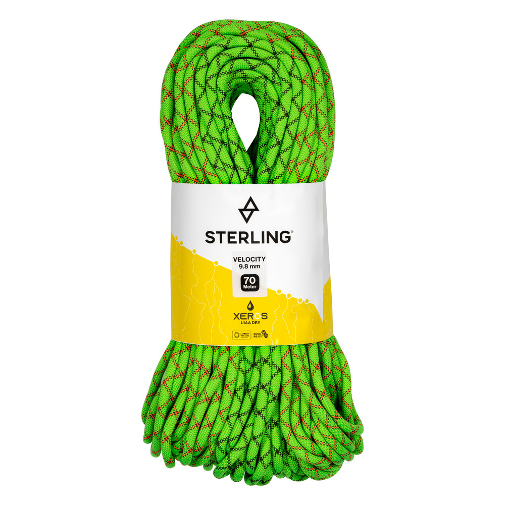 Velocity 9.8 mm XEROS Rope | SterlingRope.com