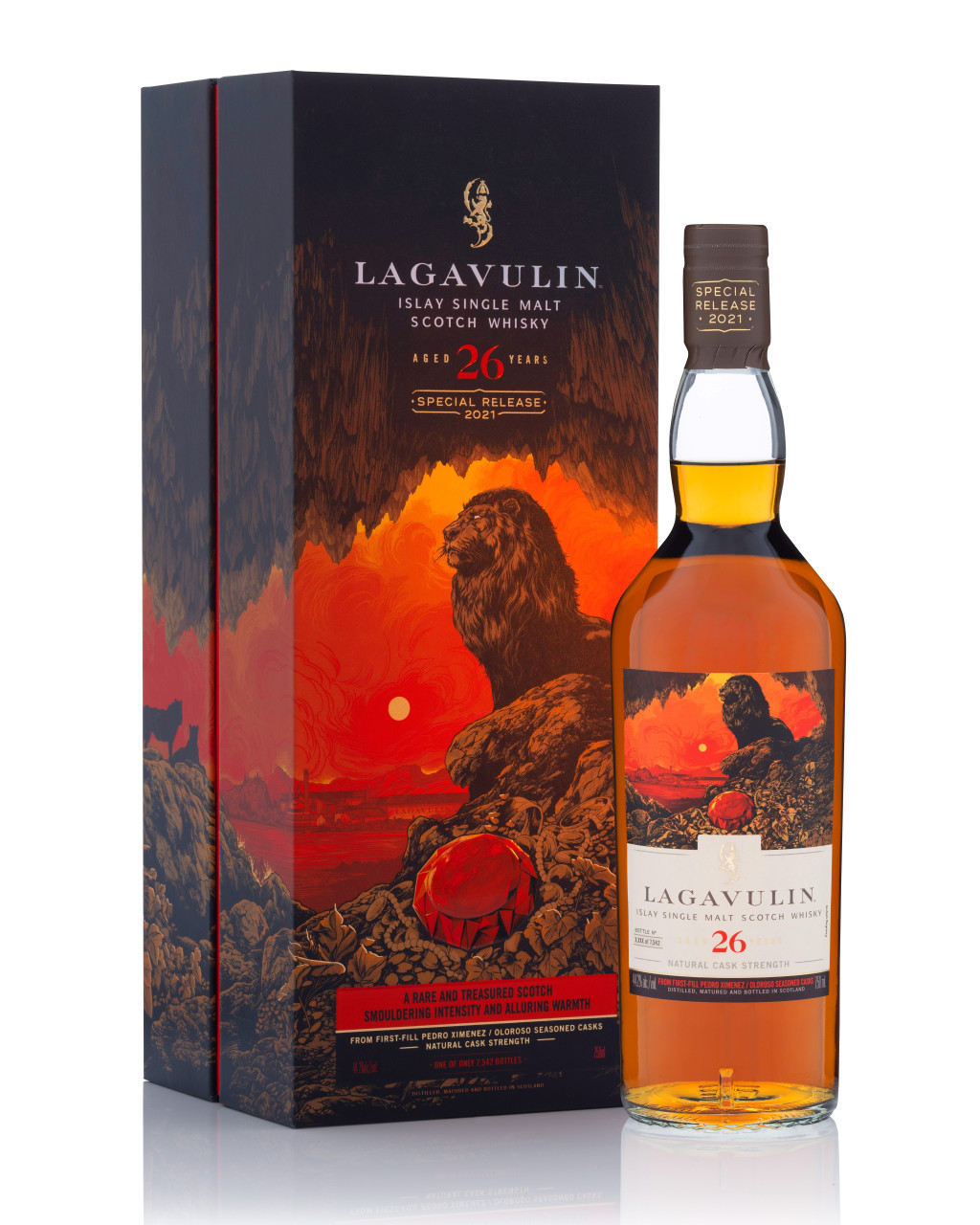 Lagavulin 26 YO, Legends Untold 2021 - Aficionados al whisky