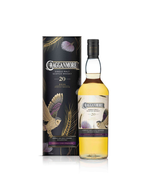 Cragganmore 20 YO Rare by Nature 2020 botella y caja 70 cl