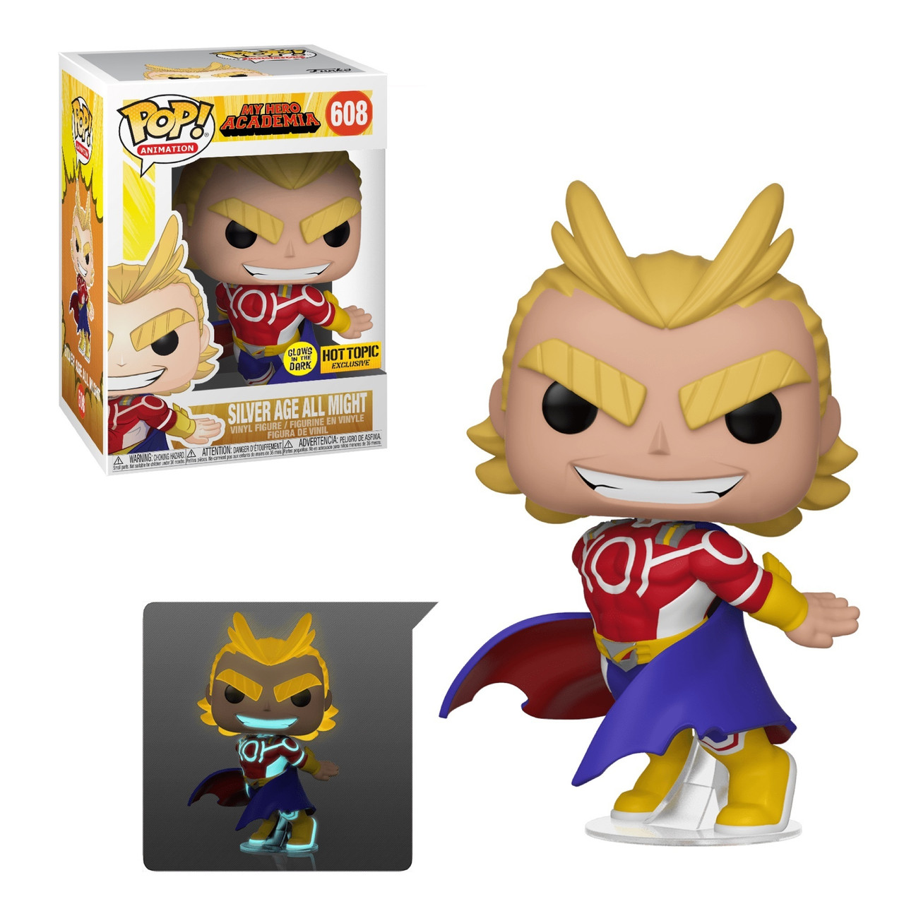 all might funko pop glow in the dark