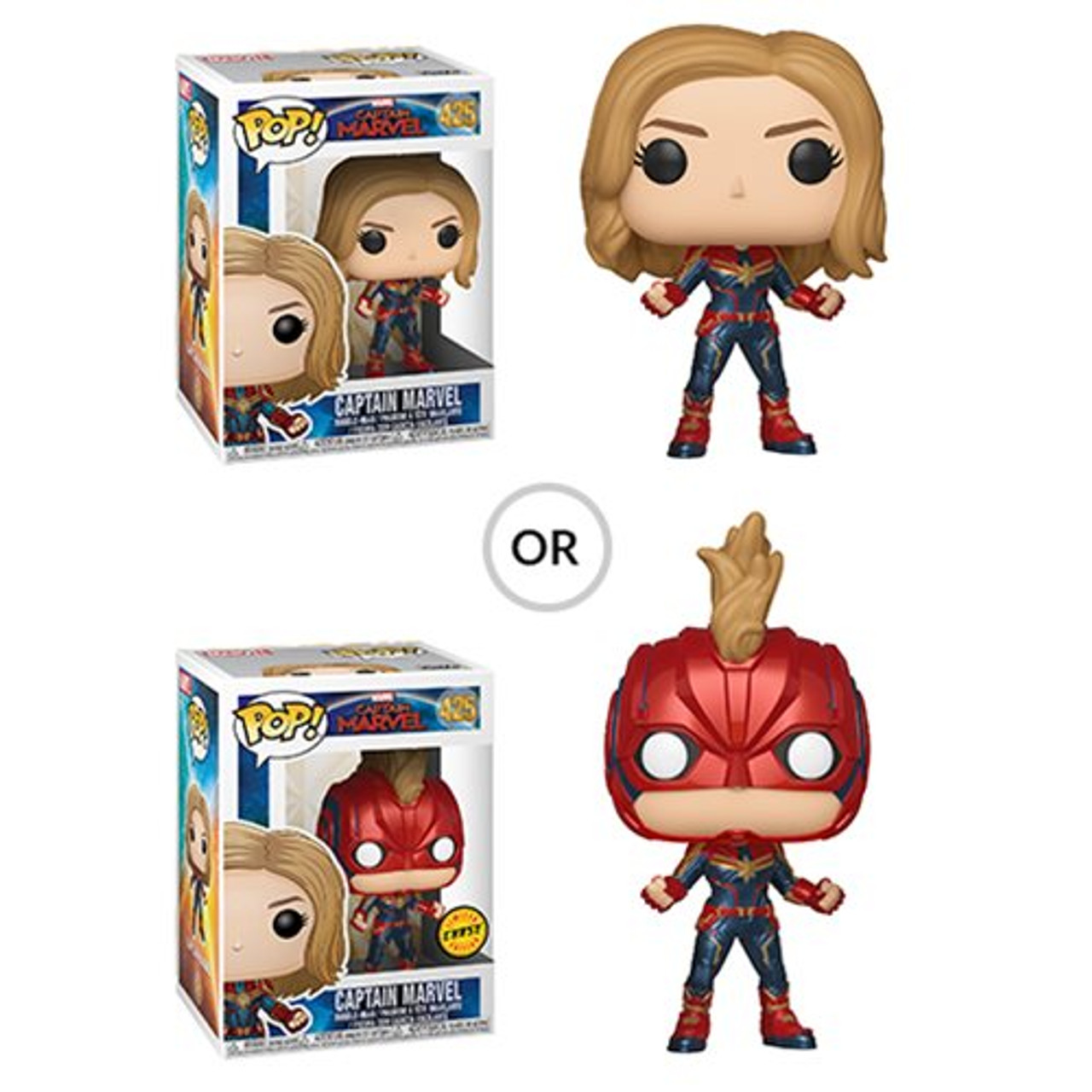 new captain marvel funko pops