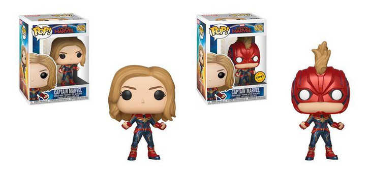 captain marvel funko list