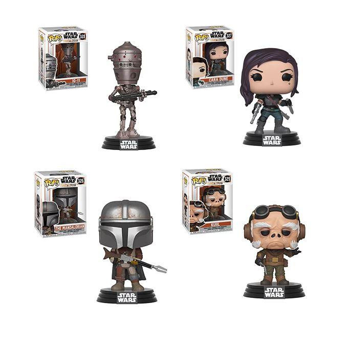 mandalorian funko pop set