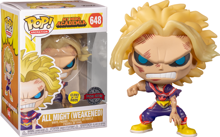 funko all might glow