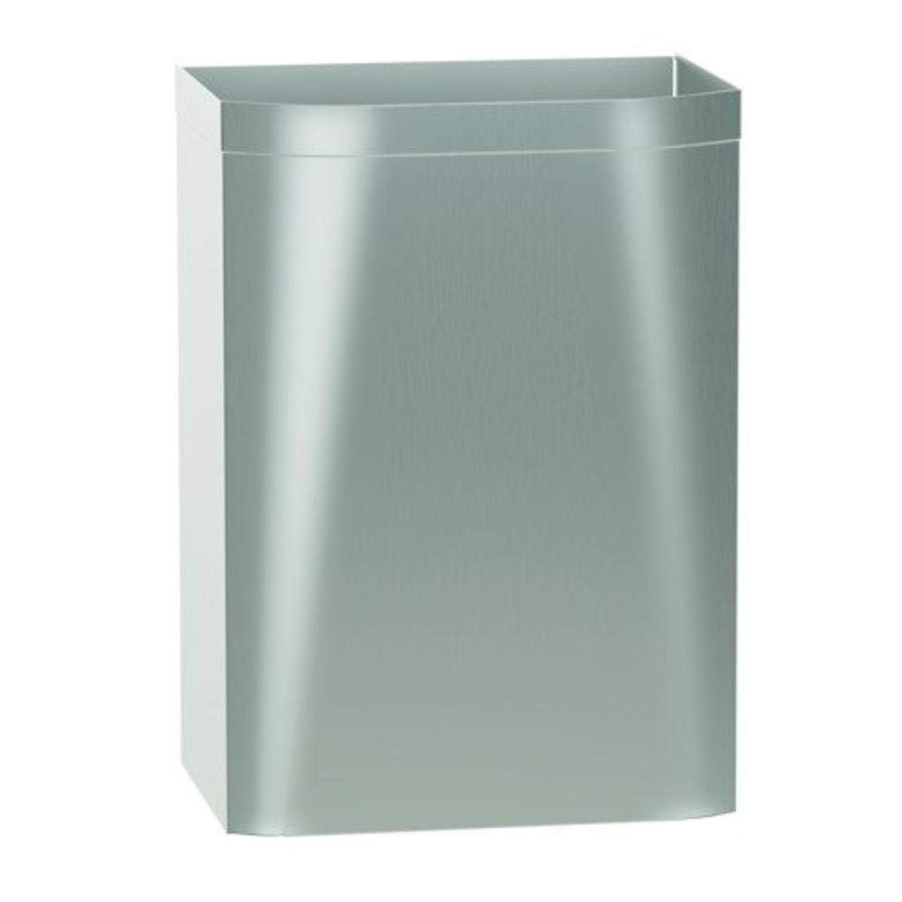 Bradley 3A15-110000 Diplomat Series Stainless Steel Surface Mounted Waste Receptacle, 16.5 Gallon Capacity Bradley 3A15-110000 Diplomat Series Stainless Steel Surface Mounted Waste Receptacle, 16.5 Gallon Capacity