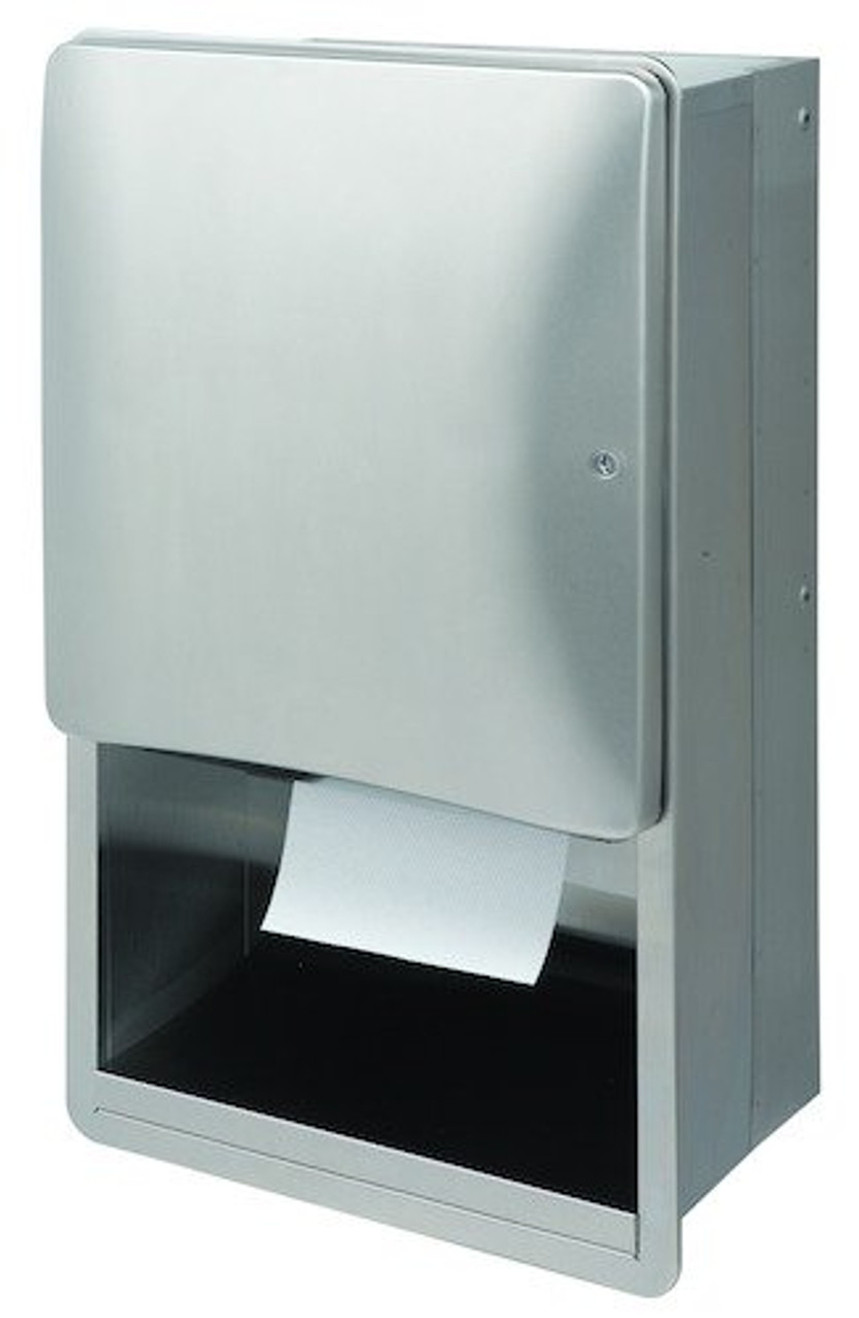 Bradley 2A02-000000 Diplomat Towel Dispenser With Sensor Activated. Bradley 2A02-000000 Diplomat Towel Dispenser With Sensor Activated.