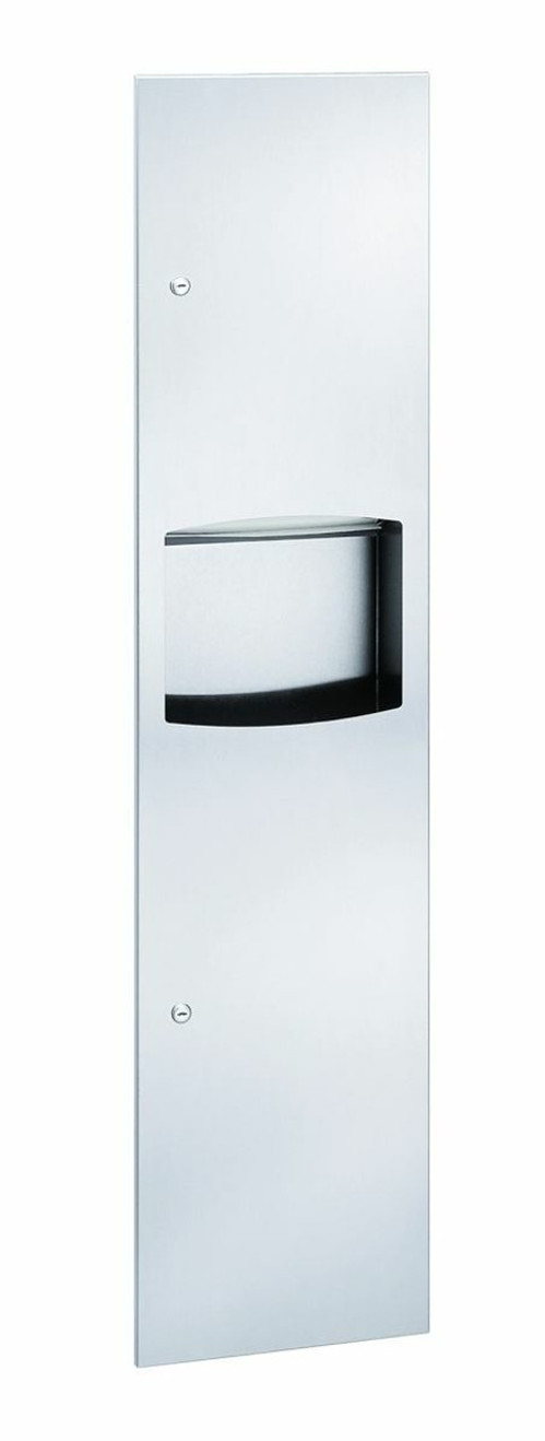 Bradley Series Medium Capacity Towel Dispenser / 3.7 Gallon Waste Receptacle 
P/N 2027-000000. Bradley Series Medium Capacity Towel Dispenser / 3.7 Gallon Waste Receptacle 
P/N 2027-000000.