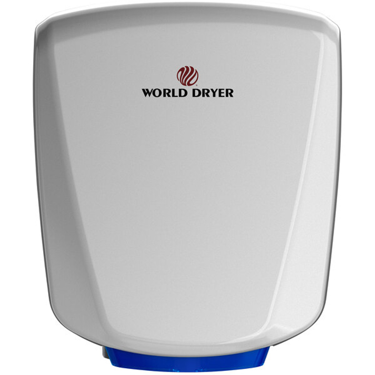 World Dryer Q-974A2 VERDEdri Automatic Hand Dryer White Aluminum Surface (ADA) Universal Voltage