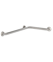 Bobrick B-6861.99 Stainless Steel Two-Wall Tub / Shower Grab Bar with Satin Peened Finish Bobrick B-6861.99 Stainless Steel Two-Wall Tub / Shower Grab Bar with Satin Peened Finish